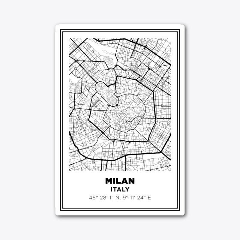 Football City - Milan Map