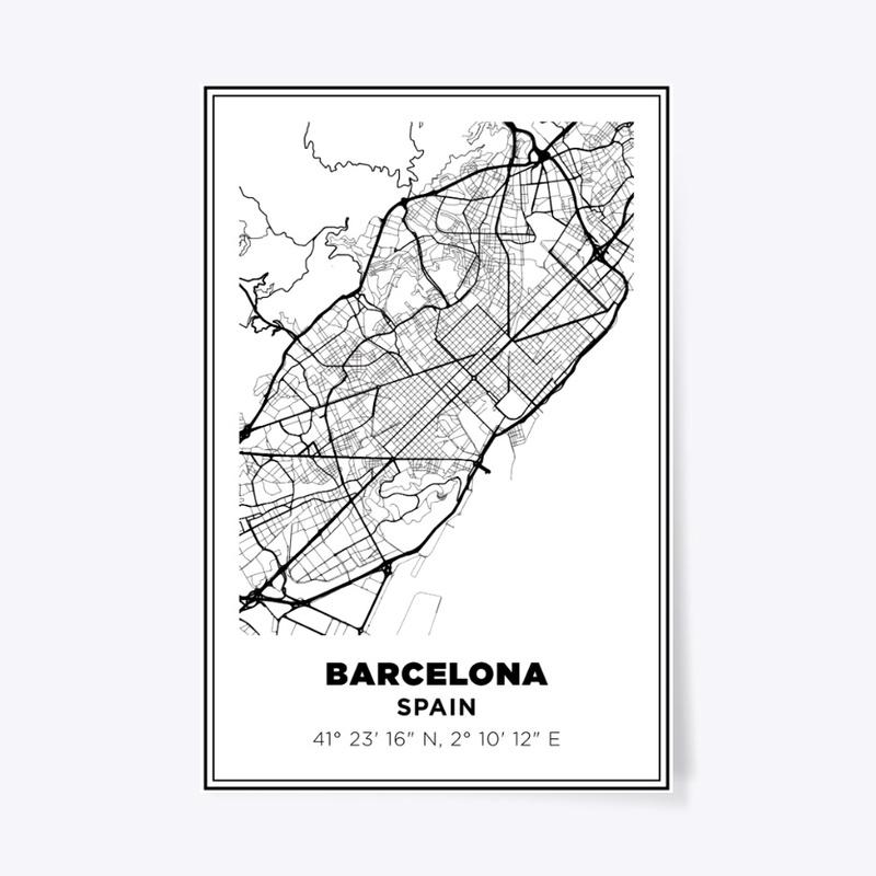 Football City - Barcelona Map